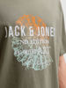 Immagine di JACK&JONES - Tshirt manica corta gradient verde con stampa