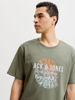 Immagine di JACK&JONES - Tshirt manica corta gradient verde con stampa