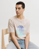 Immagine di JACK&JONES - Tshirt manica corta gradient  beige con stampa