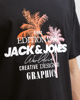 Immagine di JACK&JONES - Tshirt manica corta gradient nera con stampa