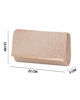 Immagine di MISS GLOBO - Borsa pochette rose gold in lurex con strass sulla patta e stecca in metallo di strass