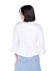 Immagine di NEON&NYLON - Giubbino jeans Frill bianco denim