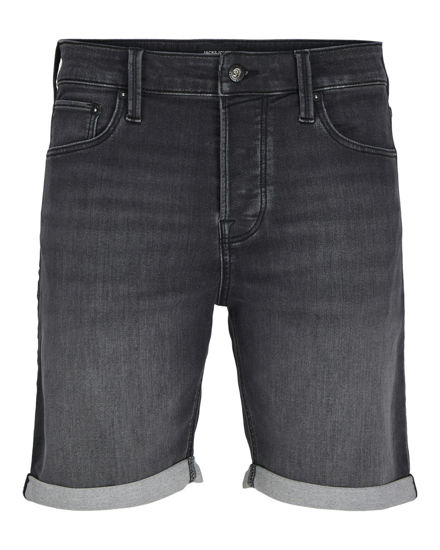 Immagine di JACK&JONES - Bermuda jeans Rick black denim