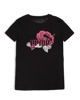 Immagine di PUMA  - T-SHIRT NERA  ESSENTIAL+ FLORAL BIG LOGO GRAPHIC DA DONNA, 689030-01