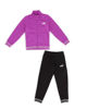 Immagine di PUMA - TUTA  JUNIOR (7 - 16 ANNI)  ESSENTIAL FULL ZIP, NERA E FUXIA , 689062-89
