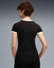 Immagine di PUMA - T-SHIRT NERA E BIANCA T7 SLIM DA DONNA, 632129-01