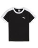 Immagine di PUMA - T-SHIRT NERA E BIANCA T7 SLIM DA DONNA, 632129-01