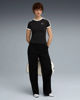 Immagine di PUMA - T-SHIRT NERA E BIANCA T7 SLIM DA DONNA, 632129-01