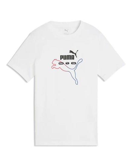 Immagine di PUMA - T-SHIRT JUNIOR (7 - 16 ANNI) ESSENTIAL LOGO LAB SUMMER, BIANCA, 692529-02