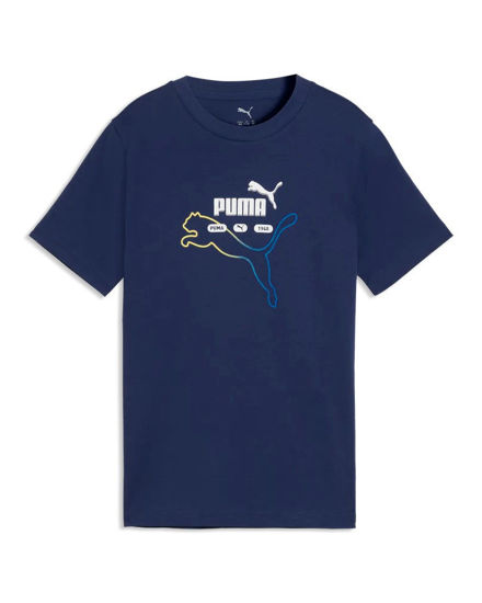 Immagine di PUMA - T-SHIRT JUNIOR (7 - 16 ANNI) ESSENTIAL LOGO LAB SUMMER, BLU, 692529-49