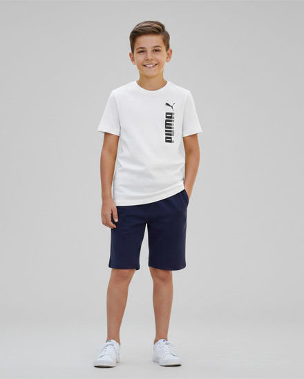 Immagine di PUMA - T-SHIRT JUNIOR (7 - 16 ANNI) ESSENTIAL GRAPHIC TEE , BIANCA,  694948-02