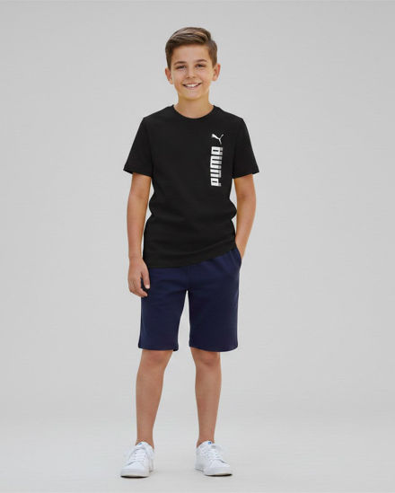 Immagine di PUMA - T-SHIRT JUNIOR (7 - 16 ANNI) ESSENTIAL GRAPHIC TEE , NERA,  694948-01