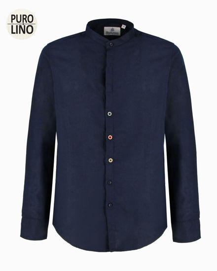 Immagine di CAMICIA MANICA LUNGA COREANA LINO