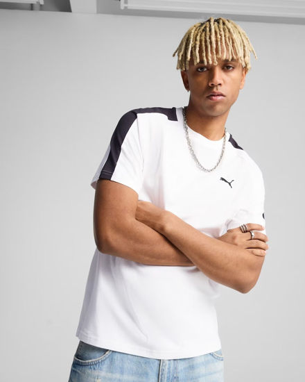 Immagine di PUMA - T-SHIRT  BIANCA T7 TEE  DA UOMO, 629592-02