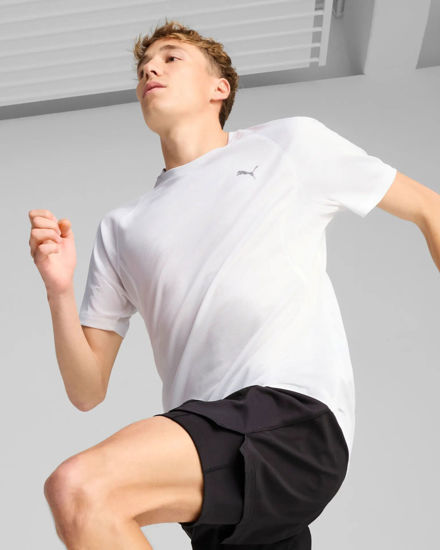 Immagine di PUMA - T-SHIRT BIANCA RUN VELOCITY TEE (POLY) DA UOMO - 526600-02