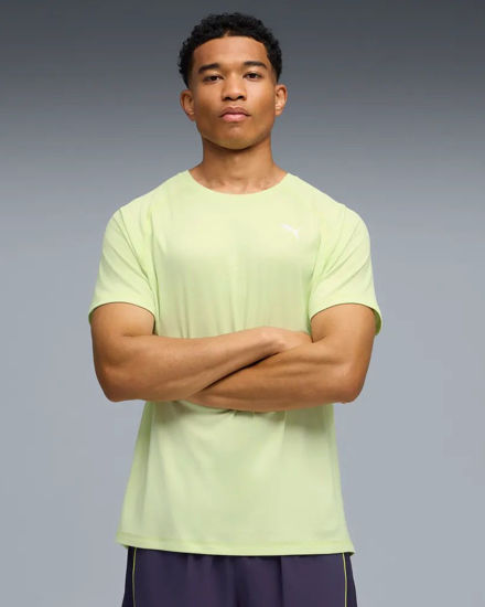 Immagine di PUMA - T-SHIRT VERDE MELA  RUN VELOCITY TEE (POLY) DA UOMO, 526600-38