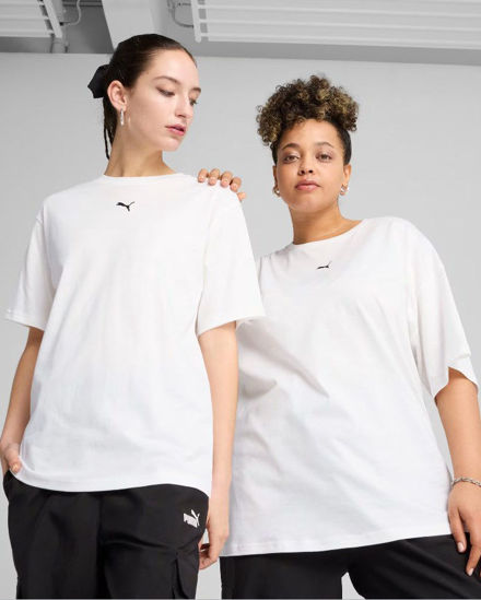 Immagine di PUMA - T-SHIRT  BIANCA  ESSENTIALS RELAXED TEE DA DONNA, 684971-02