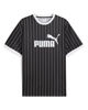 Immagine di PUMA - T-SHIRT NERA A RIGHE BIANCA  ESSENTIAL STRIPED JSY  DA UOMO, 688263-01