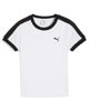 Immagine di PUMA - T-SHIRT BIANCA E NERA  T7 SLIM DA DONNA, 632129-02