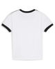 Immagine di PUMA - T-SHIRT BIANCA E NERA  T7 SLIM DA DONNA, 632129-02