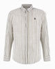 Immagine di CAMICIA ML RIGA GRANDE MISTO LINO BD
