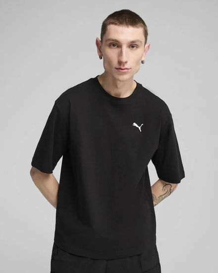 Immagine di PUMA - T-SHIRT NERA WARDROBE ESS BOXY  DA UOMO 629645-01
