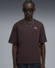 Immagine di PUMA - T-SHIRT MARRONE WARDROBE ESS BOXY  DA UOMO 629645-31