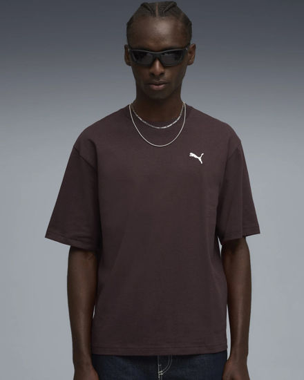 Immagine di PUMA - T-SHIRT MARRONE WARDROBE ESS BOXY  DA UOMO 629645-31