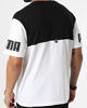 Immagine di PUMA - T-SHIRT BIANCA E NERA POWER COLORBLOCK TEE   DA UOMO 693576-02