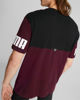 Immagine di PUMA - T-SHIRT BORDEAUX E NERA POWER COLORBLOCK TEE   DA UOMO 693576-96