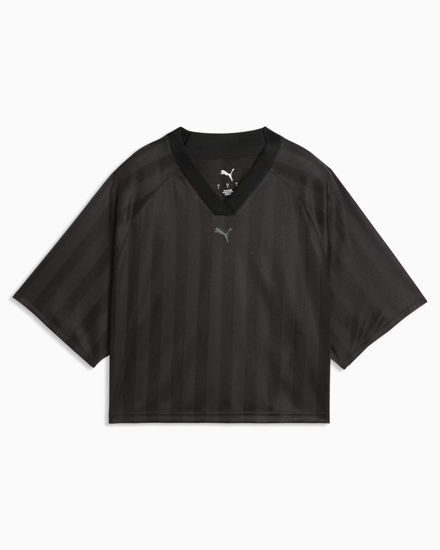 Immagine di PUMA - T-SHIRT NERA LEAGUE JERSEY TOP DA DONNA, 528483-01