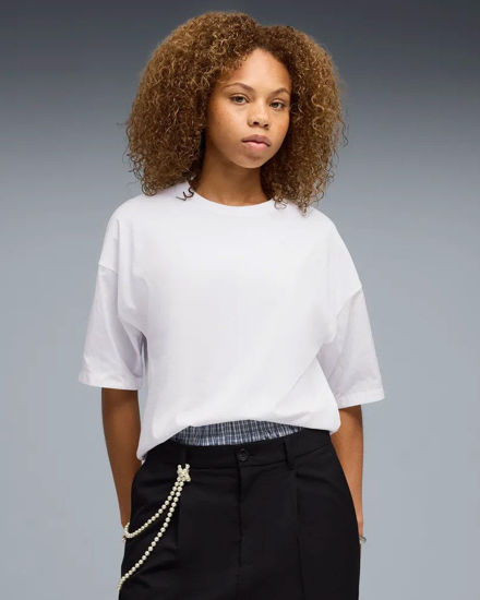 Immagine di PUMA - T-SHIRT BIANCA  OVERSIZED HER TEE DA DONNA, 691883-02