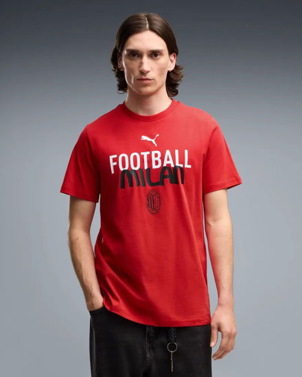 Immagine di T-SHIRT MM ACM MILAN FTBLCULTURE TEE RED
