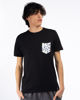 Immagine di BROKER'S - Tshirt mezza manica con taschino e stampa