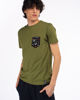 Immagine di BROKER'S - Tshirt mezza manica con taschino e stampa