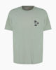 Immagine di BROKER'S - Tshirt mezza manica con taschino e stampa
