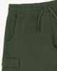Immagine di BROKER'S - Bermuda verde militare in cargo piquet