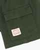 Immagine di BROKER'S - Bermuda verde militare in cargo piquet