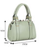 Immagine di RIFLE - Minibag verde salvia con taschino frontale, tracolla removibile