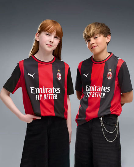 Immagine di T-SHIRT MM ACM MILAN HOME REPLICA RE-BLK