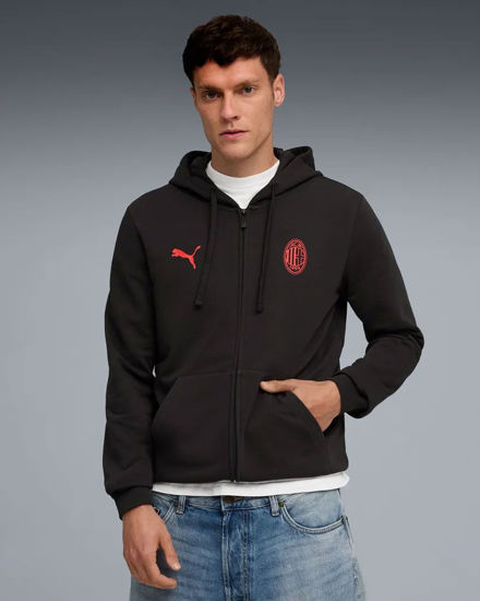Immagine di JACKET C/CAPP.ACM MILAN FTBLESS BLK-RED