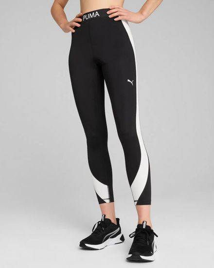 Immagine di PUMA - LEGGINGS NERI E BIANCHI STRONG TIGHT-HW 7/8 DA DONNA, 526679-01