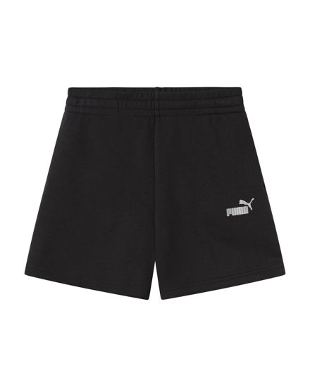 Immagine di PUMA - SHORT NERO DA RAGAZZA ( 7-16 ANNI) ESSENTIAL +TEXTURED FOIL HIGH WAIST, 689058-01