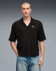 Immagine di PUMA – CAMICIA NERA  WARDROBE ESS WAFFLE BOXY  DA UOMO, 634363-01