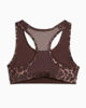 Immagine di PUMA - REGGISENO SPORTIVO MACULATO MARRONE E NERO 4KEEPS BRA SPOTTED HAZE MID   DA DONNA, 528511-13