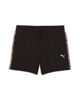 Immagine di PUMA - SHORT NERO CON BANDE LATERALI MACULATE MARRONE E NERO  ESSENTIAL GRAPHIC ANIMAL TR 5"  DA DONNA, 693844-01