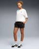 Immagine di PUMA - SHORT NERO CON BANDE LATERALI MACULATE MARRONE E NERO  ESSENTIAL GRAPHIC ANIMAL TR 5"  DA DONNA, 693844-01