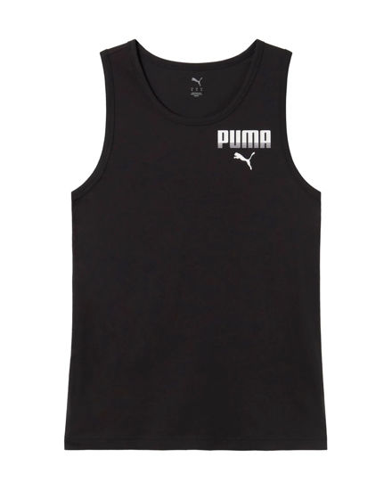 Immagine di PUMA - CANOTTA NERA ESSENTIAL GRAPHIC TANK  DA UOMO, 694933-01