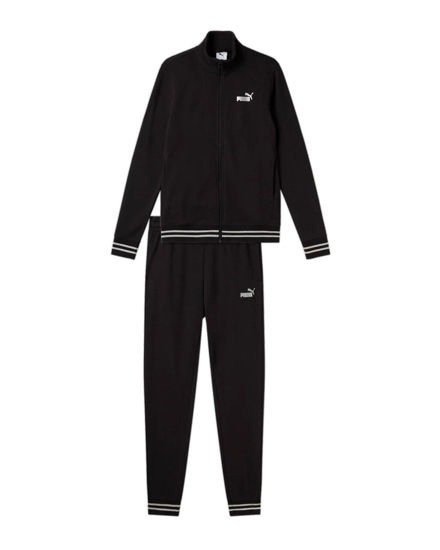 Immagine di PUMA - TUTA COMPLETA  NERA ESS+TEXTURED FOIL LOGO FZ TR DA DONNA, 689000-01