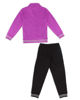 Immagine di PUMA - TUTA COMPLETA  VIOLA E NERA ESSENTIAL+TEXTURED FOIL LOGO FZ TR DA DONNA, 689000-89